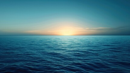 Fototapeta premium Ocean Sunset