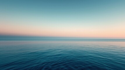 Obraz premium Tranquil Ocean Sunset