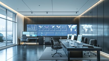 Modern Control Room Interior Design