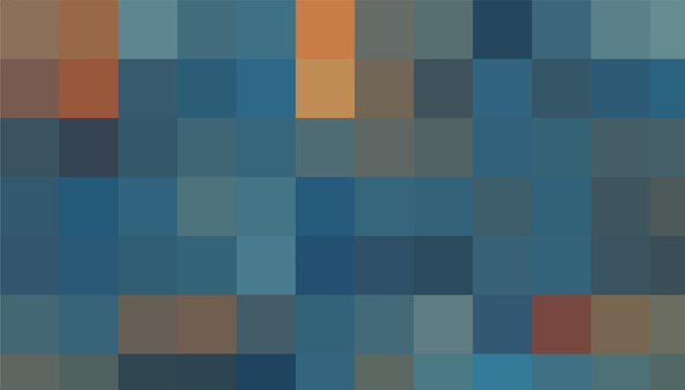 Abstract Vector Texture with Intersecting Blue and Other Colors Squares. The substrate for branding, calendar, postcard, screensaver, poster, cover. EPS 10. Vector illustration