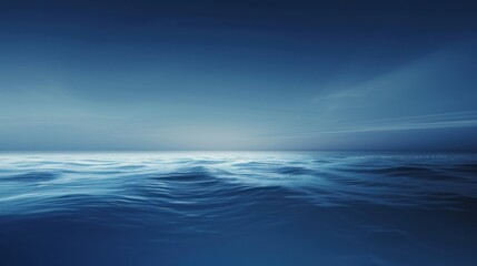 Obraz premium Calm Ocean at Dusk