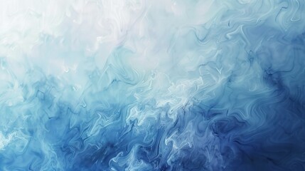 Abstract Blue Swirls