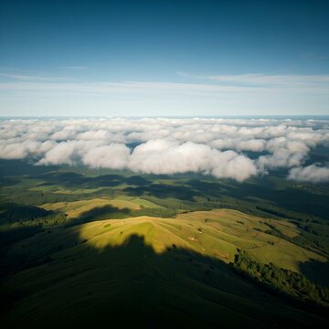 view of the mountains