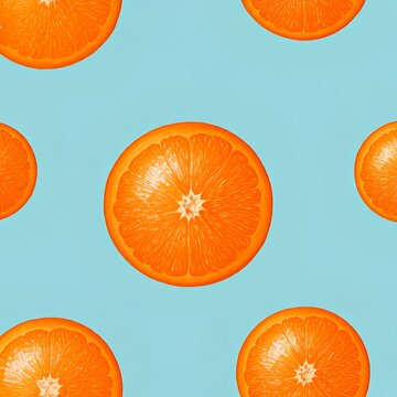 orange slices background