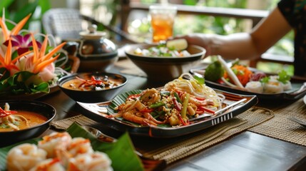 Obraz premium Delicious Thai Cuisine