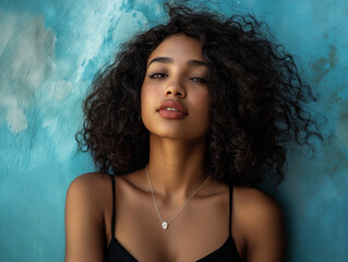 Piękna młoda kubańska kobieta - portret