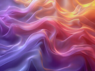 Obraz premium カラフルな繊維のアブストラクトイメージ