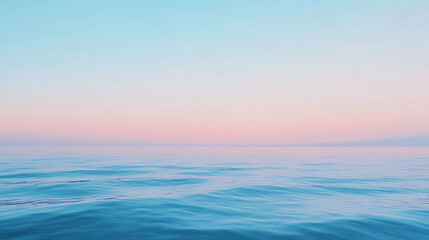 Obraz premium Minimalist pink sky