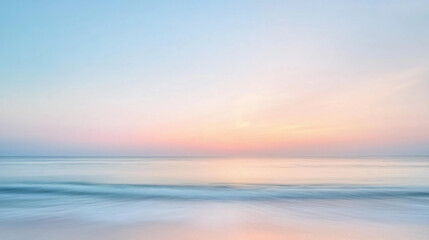 Fototapeta premium Minimalist pink sky