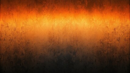 Reflected orange and black gradient wallpaper with modern brutalist style and grainy texture