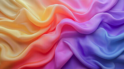 Fototapeta premium カラフルな繊維のアブストラクトイメージ