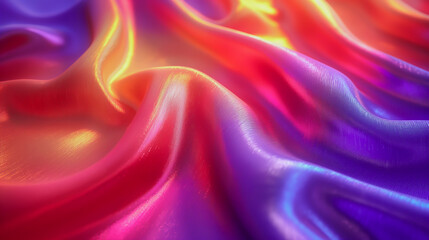 Obraz premium カラフルな繊維のアブストラクトイメージ