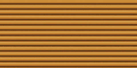 Obraz premium Vector illustration with the image of corrugated metal background, brown color.