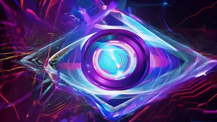 Dive world chromatic engine core graphics dynamic DJ loop animation that enhances worship effects game meditations highquality visuals engaging backdrops stunning 4K moving motion