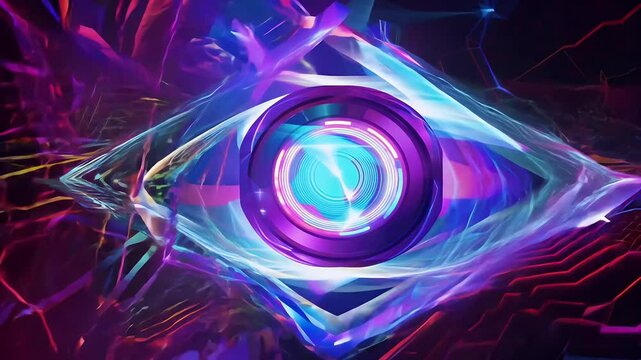 Dive world chromatic engine core graphics dynamic DJ loop animation that enhances worship effects game meditations highquality visuals engaging backdrops stunning 4K moving motion