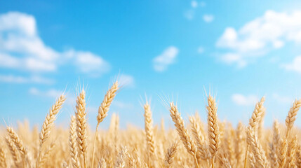 Fototapeta premium Wheat field