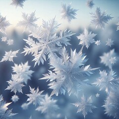 snow covered branches
