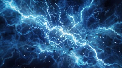 Obraz premium Abstract Lightning Bolt Background