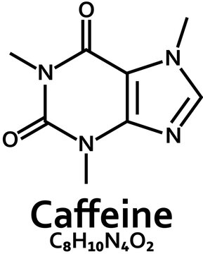 Caffeine Chemical Structure & Formula