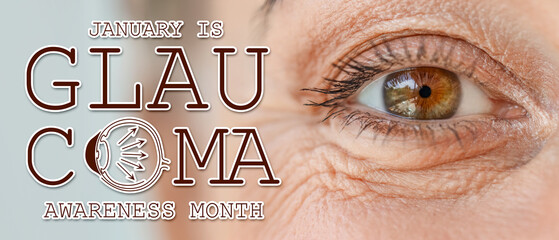 Mature woman with brown eyes, closeup