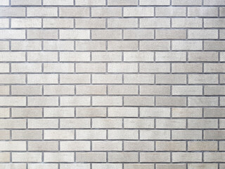 Obraz premium Modern white brick wall texture background.