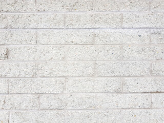 White brick wall texture background.