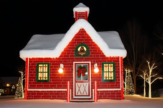 christmas podium features structure decoration display holiday events annually nationwide
