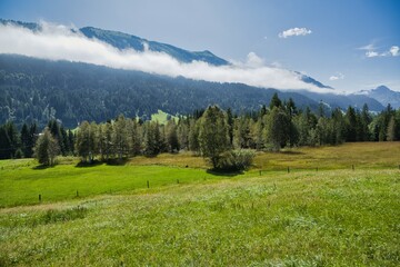 Fototapeta premium Oberstdorf, Allgäu, Fellhorn und Umgebung, Breitachtal