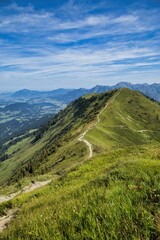 Naklejka premium Oberstdorf, Allgäu, Nebelhorn und Umgebung