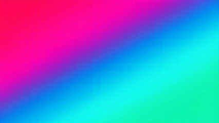 Fototapeta premium Dynamic gradient background, vibrant, for design and art, features pink, turquoise, and blue colors. 