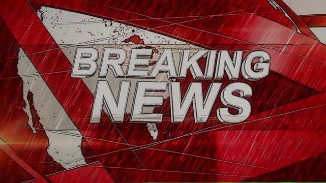 Hand Drawn Sketched Breaking News Intros with Transitions