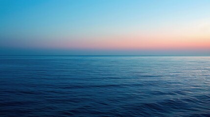 Fototapeta premium Peaceful Sunset Over the Ocean