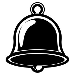 Bell Silhouette vector illustration