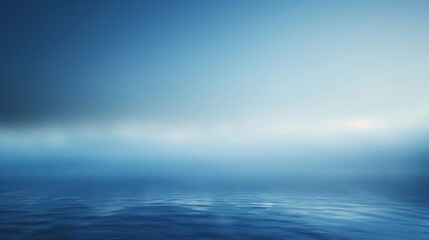 Fototapeta premium Misty Morning Over Water