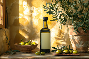 olive oil bottle