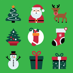 Christmas Icons design