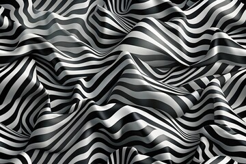 Dazzle camouflage background texture with a monochrome zebra and cow abstract forced perspective