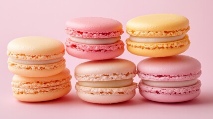 Assorted Sweets and Colorful Candies on a White Background