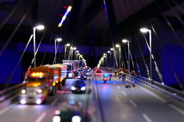 Brücke Autobahn Modellbau Miniatur Wunderland