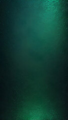 Obraz premium vertical neon Black, Silver, Emerald Green glowing grainy gradient background noisy texture wallpaper