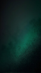 Fototapeta premium vertical neon Black, Silver, Emerald Green glowing grainy gradient background noisy texture wallpaper