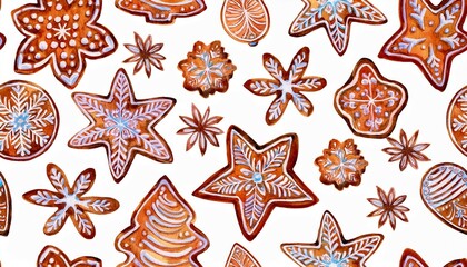 seamless pattern with shells
