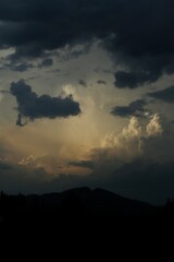 Mountain sky