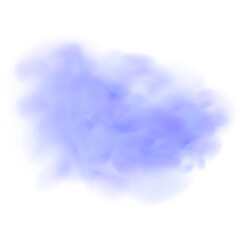 Illustration of a sky with warm orange and pink hues, scattered clouds lit by the setting sun. © gala