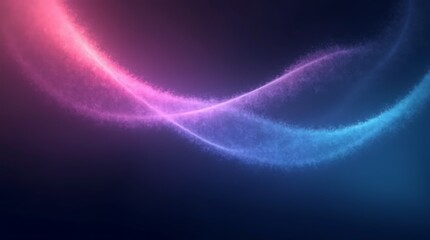 Obraz premium Dark Purple, Blue, and Black Abstract Grainy Background with Glowing Vibrant Gradient Shapes and Noise Texture, Ideal for Poster, Header, Banner, or Cover Design