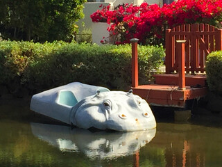 Venice Canals Hippo Boat, Venice, California