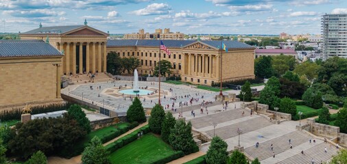Philadelphia Museum of Art in Philadelphia, Pennsylvania, United States. © Zenstratus