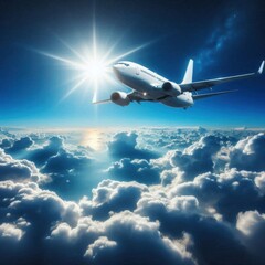 Obraz premium airplane isolated on white background