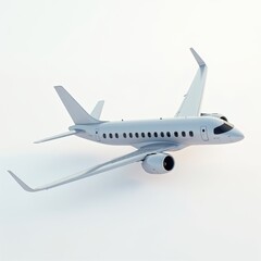 Obraz premium airplane isolated on white background