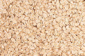 background of oatmeal, close-up